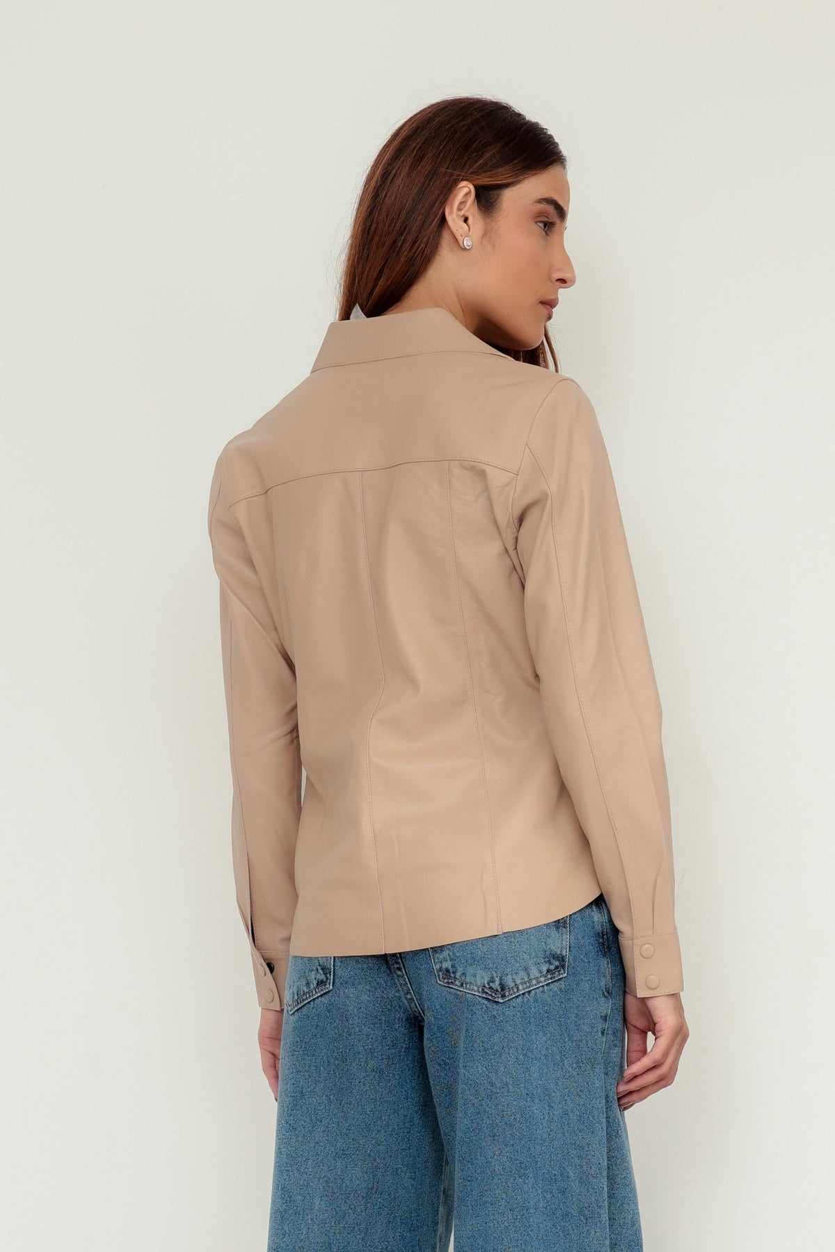 Camisa Bot�o - Avel�