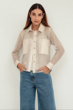Camisa Tela - Off