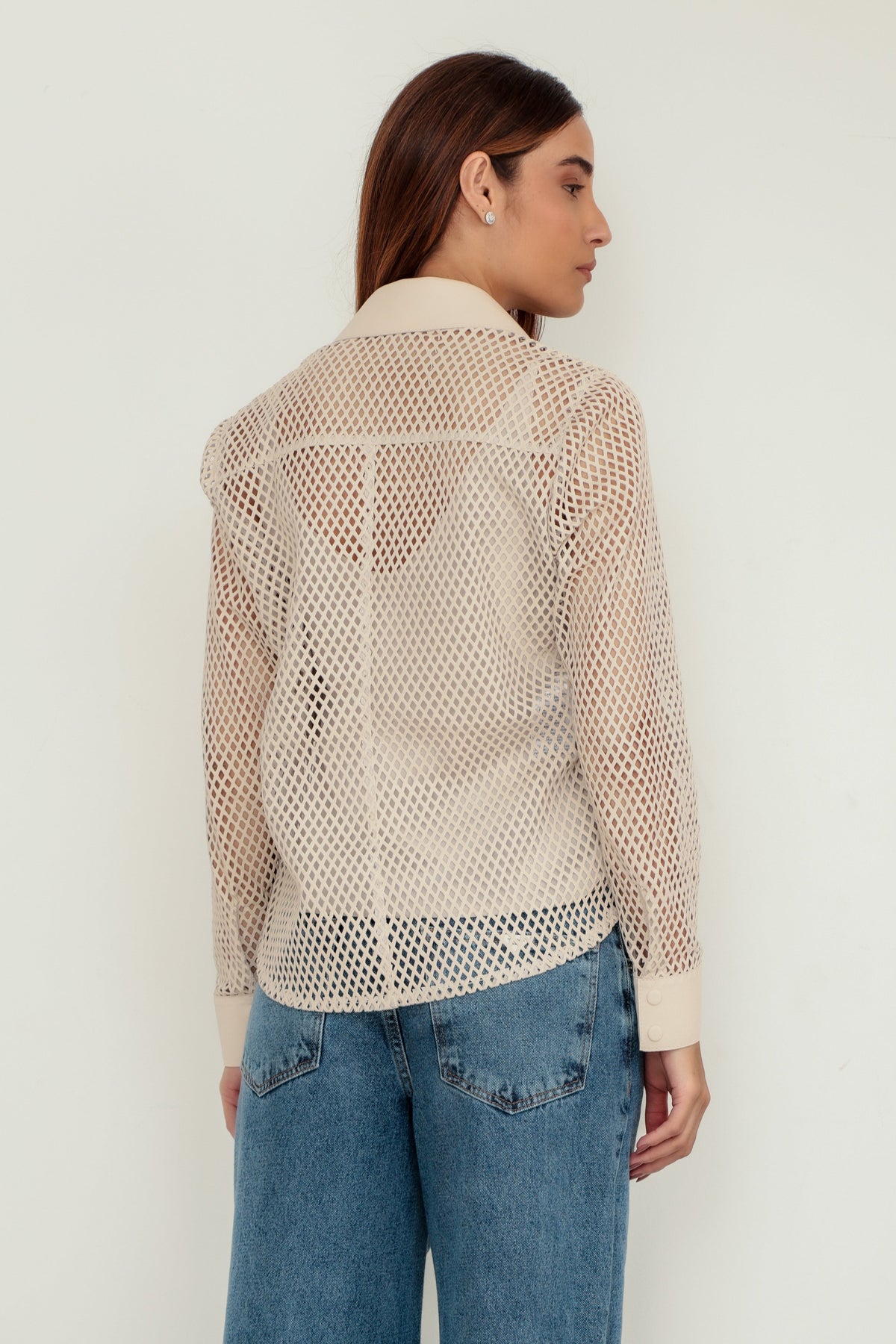 Camisa Tela - Off