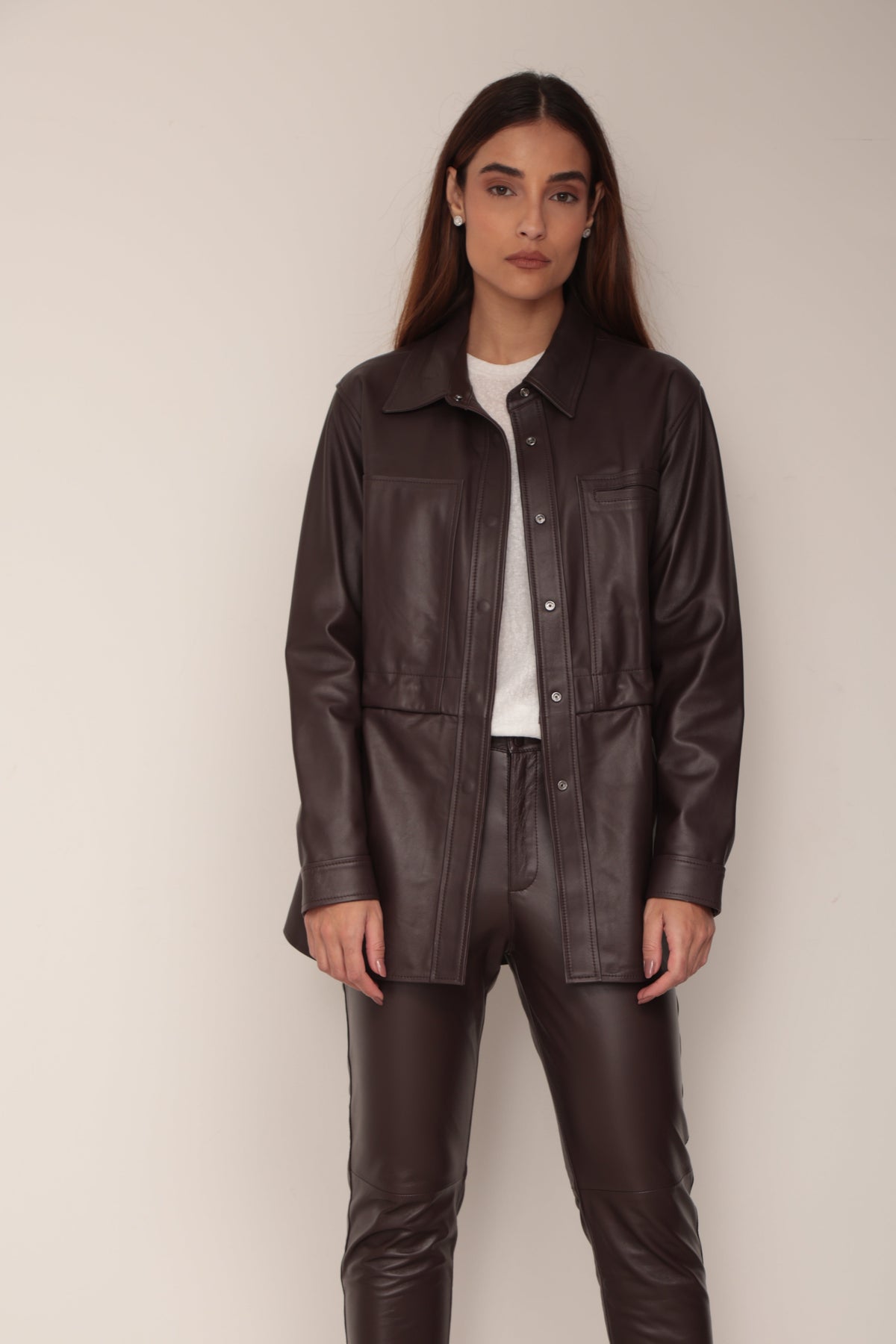 Jaqueta Parka - Marrom Caf�