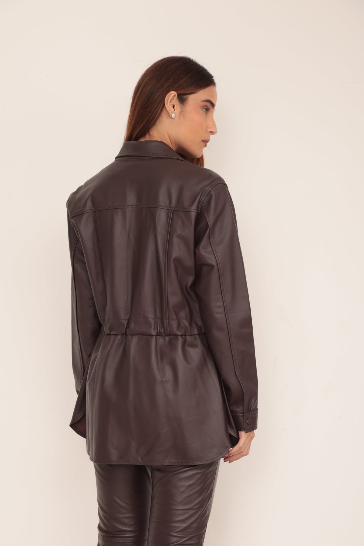 Jaqueta Parka - Marrom Caf�