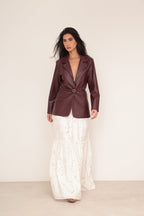 Maxi Blazer - Marsala