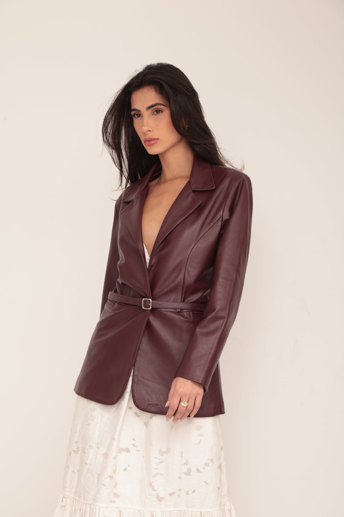 Maxi Blazer - Marsala