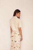 Camisa Cropped - Off
