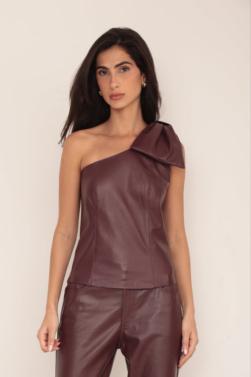 Blusa La�o - Marsala