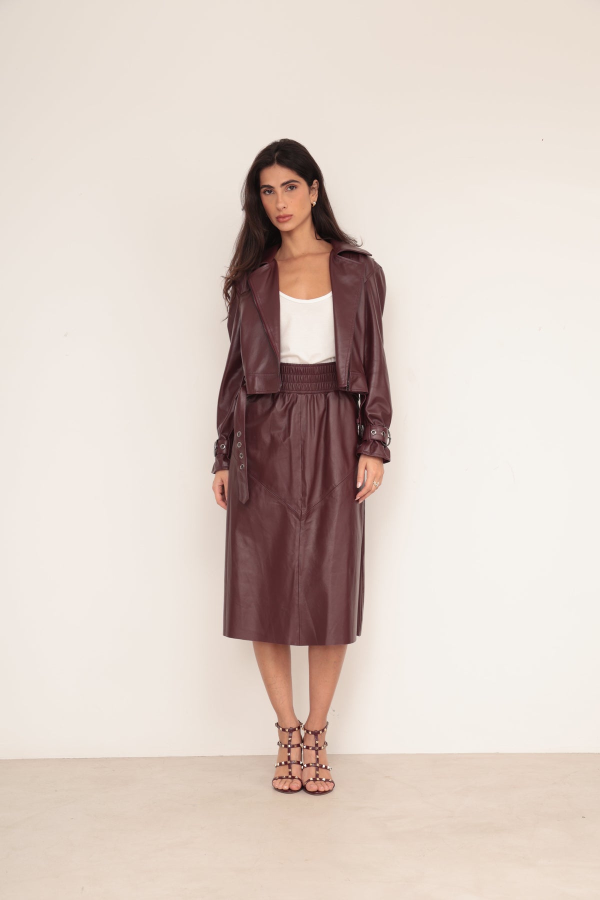 Saia Midi El�stico - Marsala