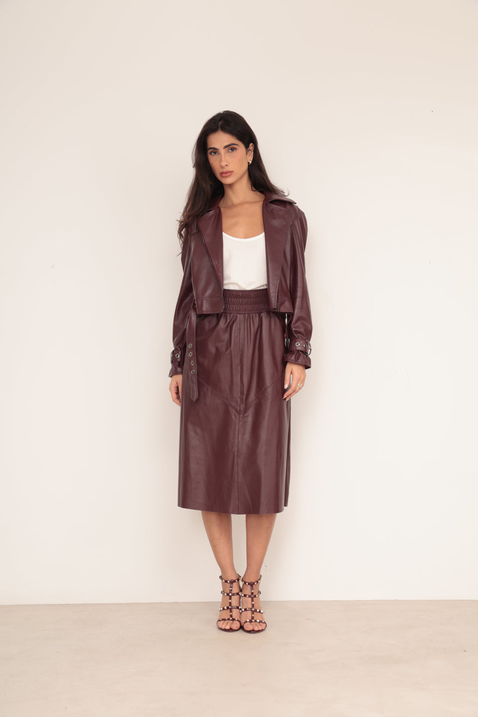Saia Midi El�stico - Marsala