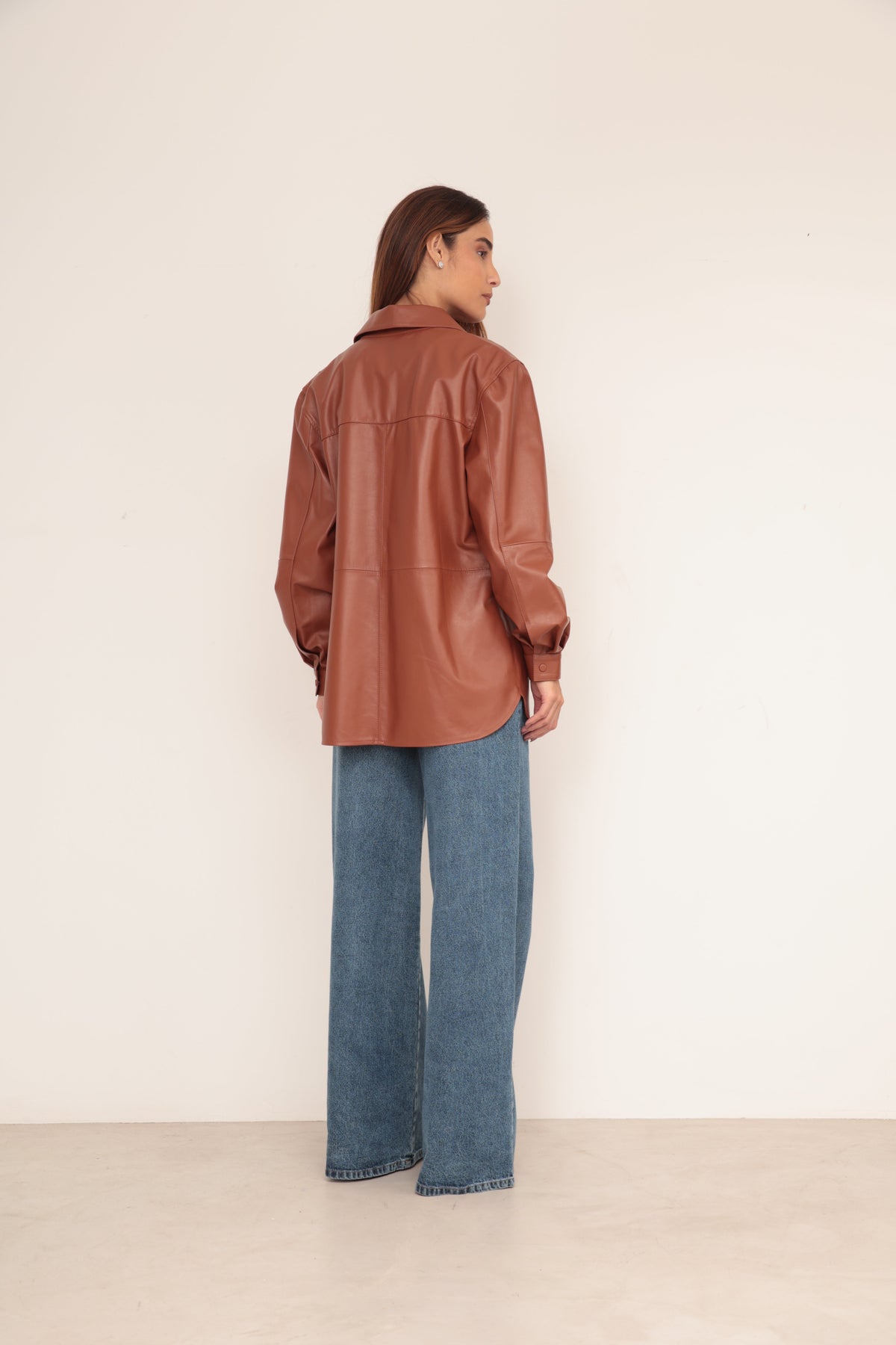 Camisa Over - Caramelo